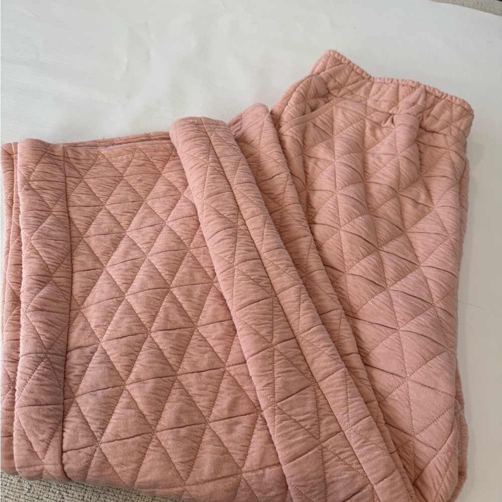 See and be Seen Cozy Pink Quilted sweatpants